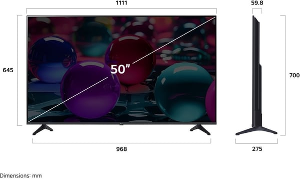 LG 50'' UA73 – 4K LED-TV