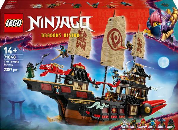 LEGO NINJAGO 71848 Tempelns Skepp
