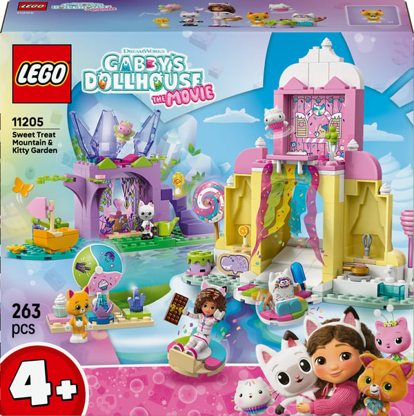 LEGO Gabbys dockhus 11205 - Karamellberget och Kattträdgården