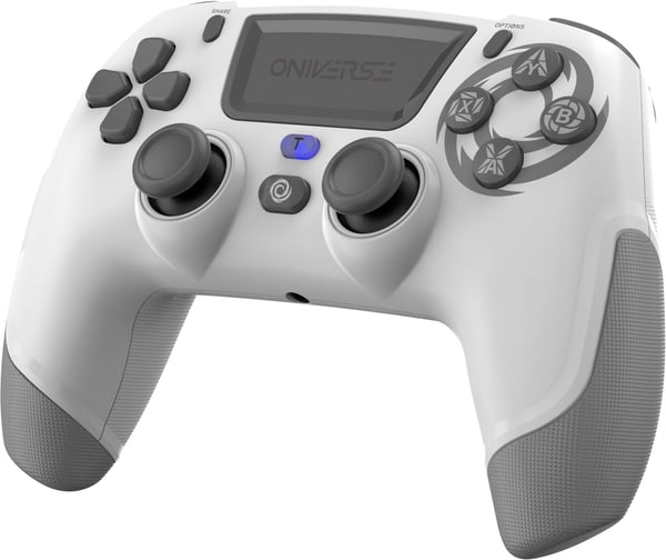 Oniverse Revolt v2 trådlös spelkontroll, Moon White, PS4