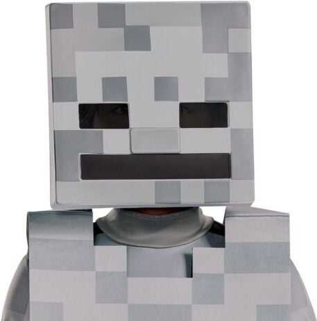 Minecraft Skelett klassisk dräkt, 7–8 år, 127–136 cm