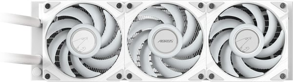 Gigabyte AORUS WATERFORCE II 360 ICE vätskekylningssystem, vitt