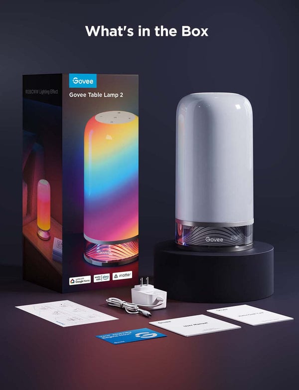 Govee RGBICWW smart bordslampa