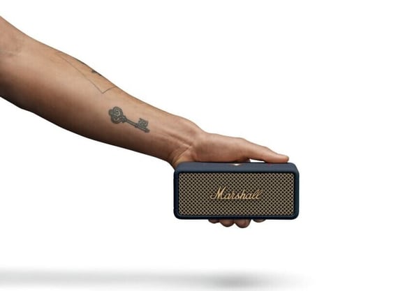 Marshall Emberton III Bluetooth-högtalare, Midnatt Blå