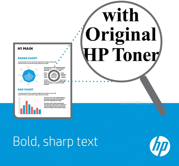HP 201X -laserpatron, svart