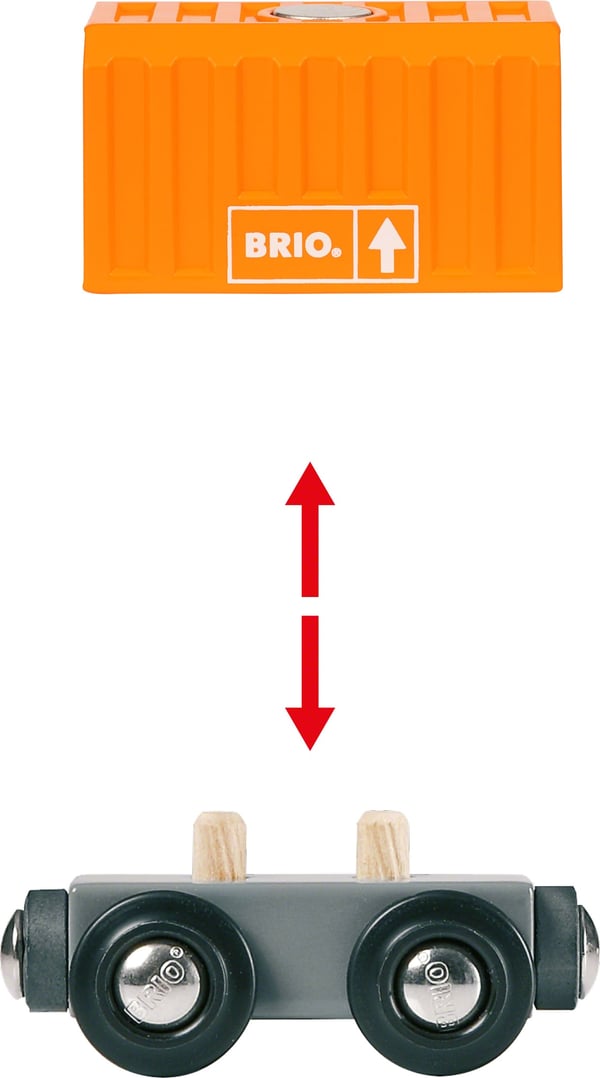 BRIO World 33982 - Vare- og 3 vogne