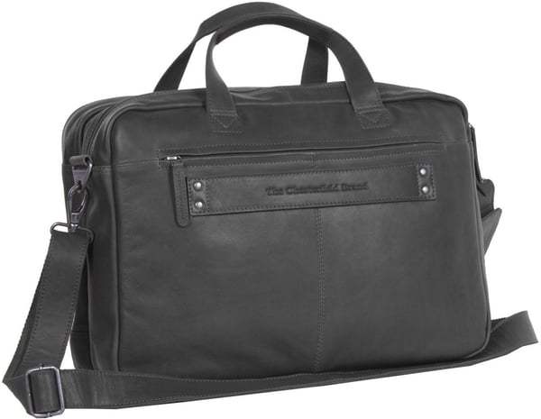 The Chesterfield Brand Ryan - 17" bærbar computertaske, sort