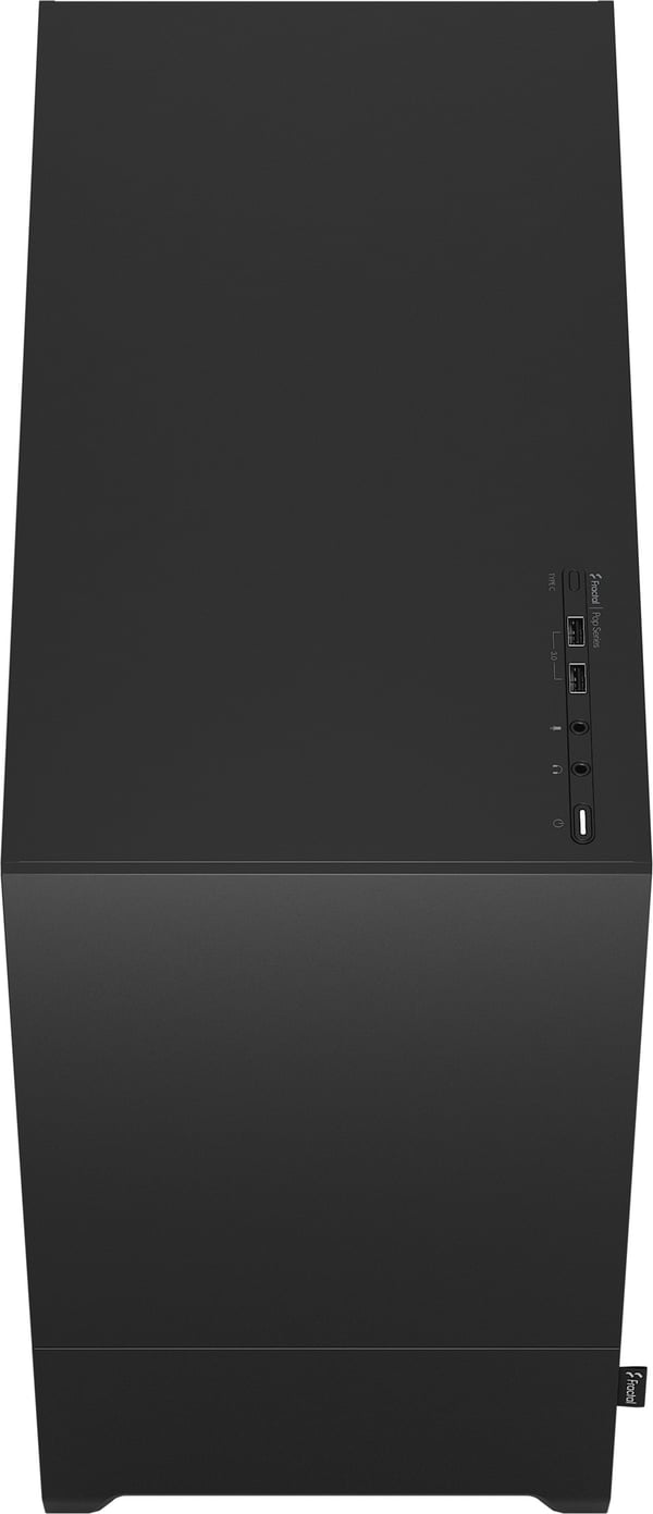 Fractal Design Pop Mini Silent Black Mini-ITX-chassi, svart