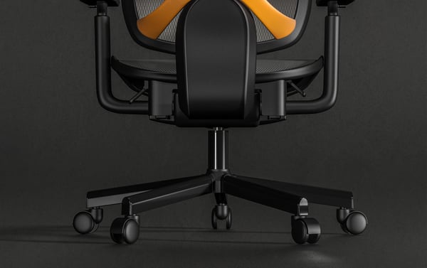 ErgoWork SpineX arbetsstol, svart