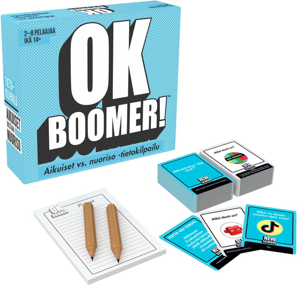 OK Boomer - partyspel, Finland