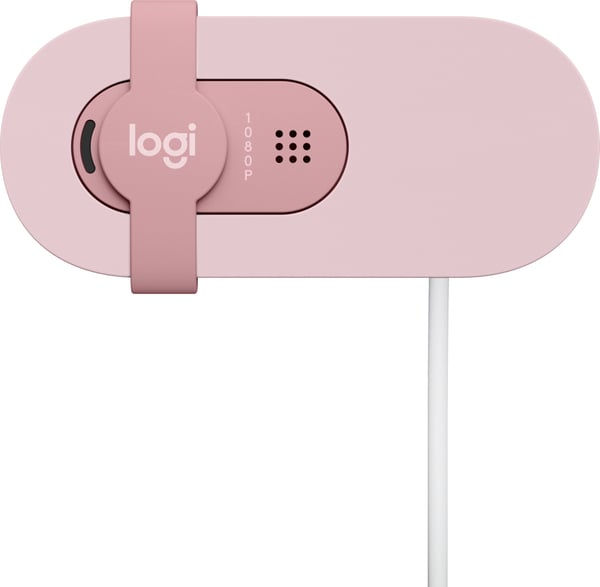Logitech Brio 100 -webbkamera, rosa