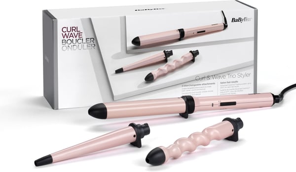 Babyliss MS750E Curl Wave Trio locktång