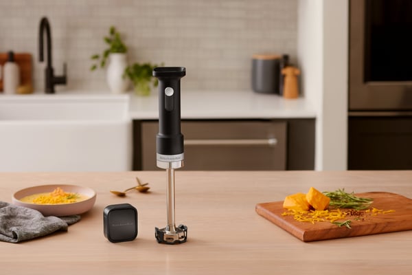 KitchenAid Go 5KHBRV71BM trådløs stavblender, mat sort
