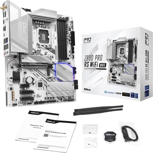 ASRock Z890 PRO RS WIFI HVID ATX-moderkort