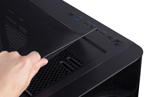 Blackstorm Artemis FT1B ATX-chassi med panoramafönster, svart