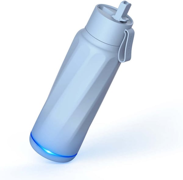 WaterH VITA FlipLid smart vandflaske, 532 ml, lysblå
