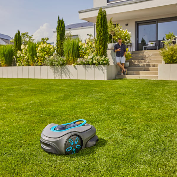 Gardena Smart Sileno Free 600 robotgräsklippare, trådlös gräns