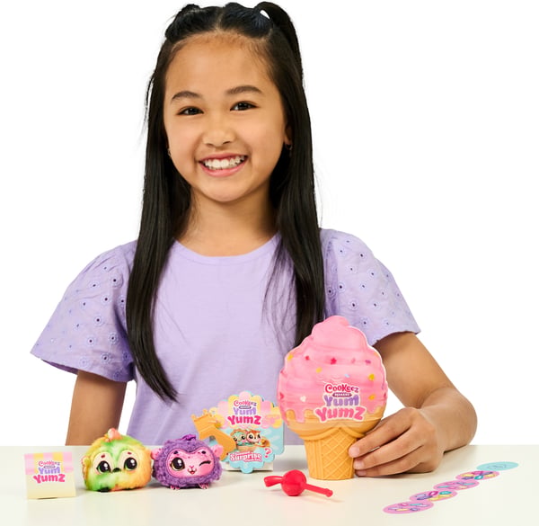 Cookeez Makery Yum Yumz ishylstre og 2 mysterieplysdyr