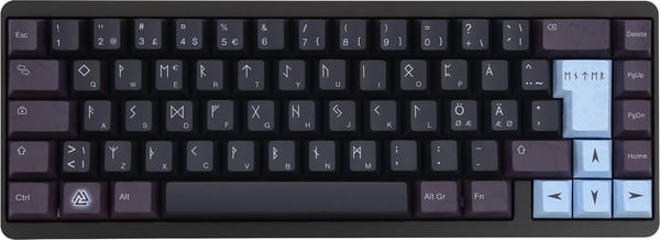 Varmilo Muse65 HE Asgard 65% RGB-speltangentbord