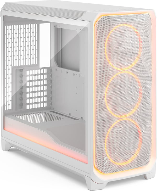 Fractal Design Meshify 3 XL Ambience Pro RGB Vit TG Klar Ton ATX-chassi