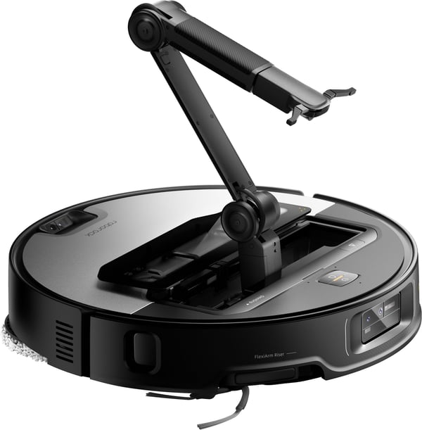 Roborock Saros Z70 robotdammsugare med dockningsstation, silver