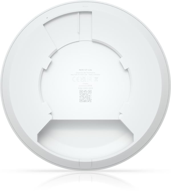 Ubiquiti U7 Lite Wi-Fi 7 basstation med PoE-stöd