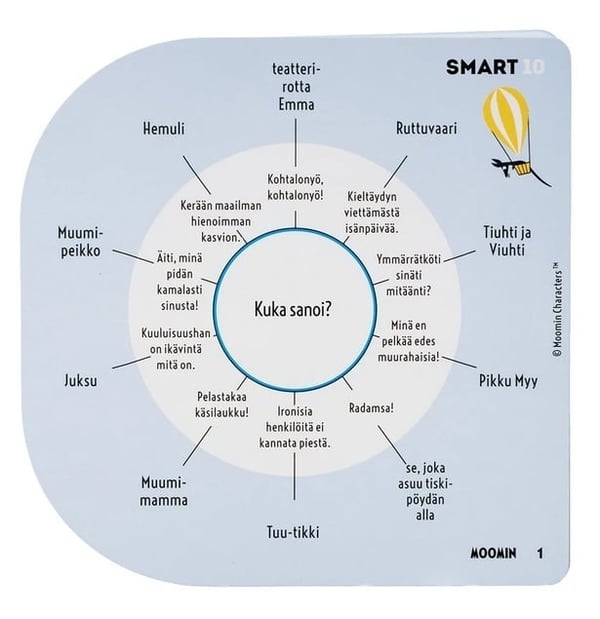 Smart10 Mumin -quizspel