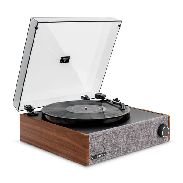 Victrola Eastwood LP-spelare, valnöt
