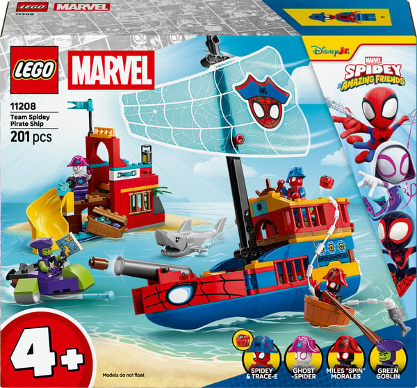 LEGO Marvel Spidey 11208 - Spideys teams piratskepp