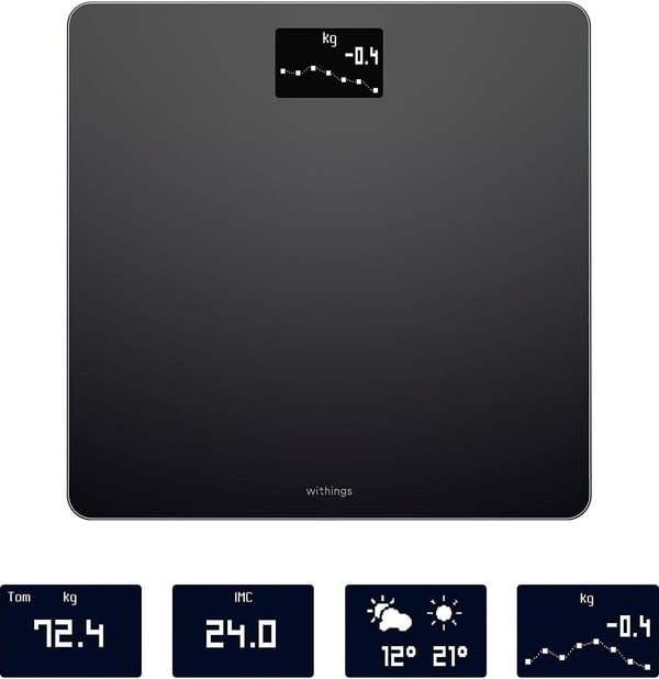Withings Body -personvægt, sort