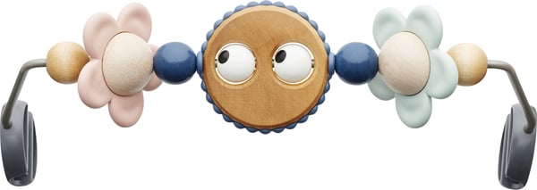 BabyBjörn Googly Eyes -leksak till sittern, pastell