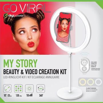 DigiPower My Story 10" -hjullys