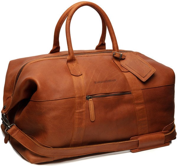The Chesterfield Brand Portsmouth -rejsetaske, konjakk