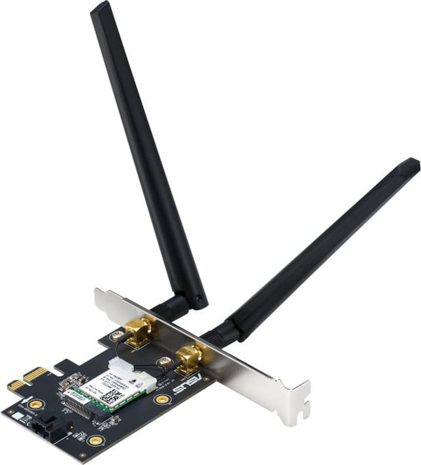 Asus PCEAXE5400 PCIEWiFi 6adapter og Bluetooth 5.2adapter