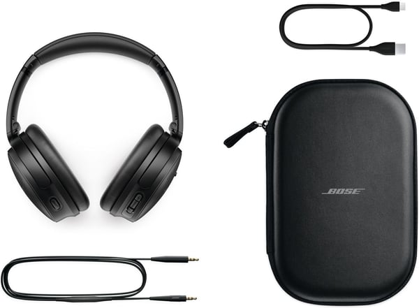 Bose QuietComfort Hörlurar med aktiv brusreducering, svart