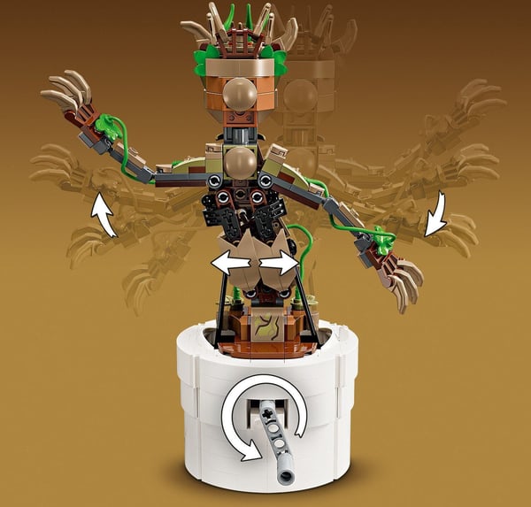 LEGO Marvel Dansande Groot Byggbar animerad leksak 76297