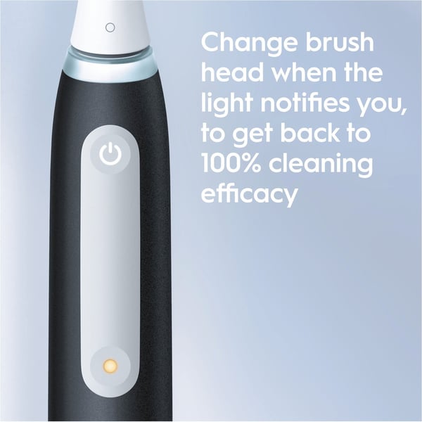 Oral-B iO Series 3s Duo - el-tandbørste dobbeltskaft, blå / sort