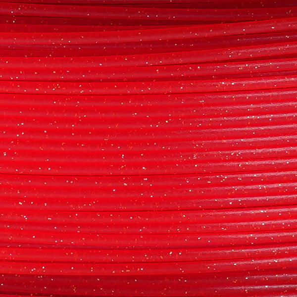 Copymaster3D PLA-filament til 3D-printere, 1,75 mm, glitrende rød