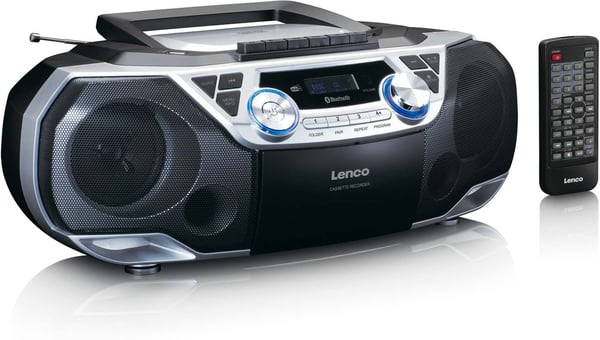 Lenco SCD-720 BoomBlaster, silver