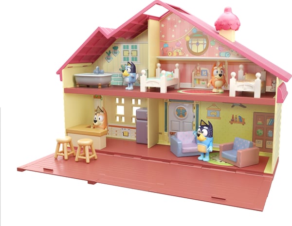 Bluey familj hem -leksaksset