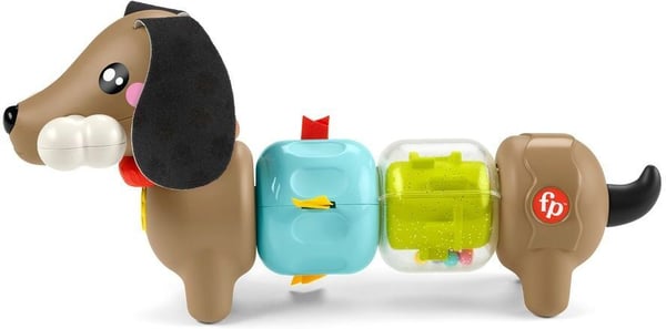 Fisher-Price Click & Spin Activity Pup - babys aktivitetslegetøj