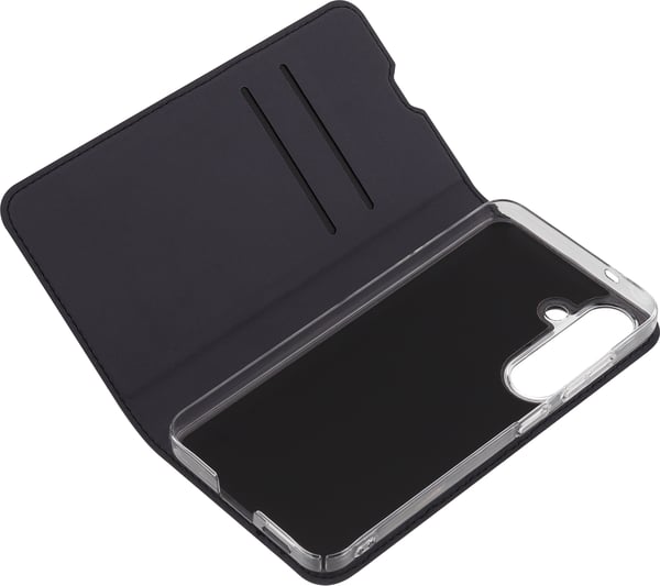 FoneKit BookCase-skyddsfodral, Samsung Galaxy S25, svart