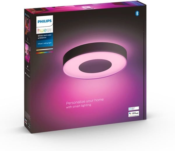 Philips Hue Infuse L smart loftlampe, sort