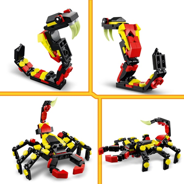 LEGO Creator 31159 – Vilde Dyr: fantastisk edderkop