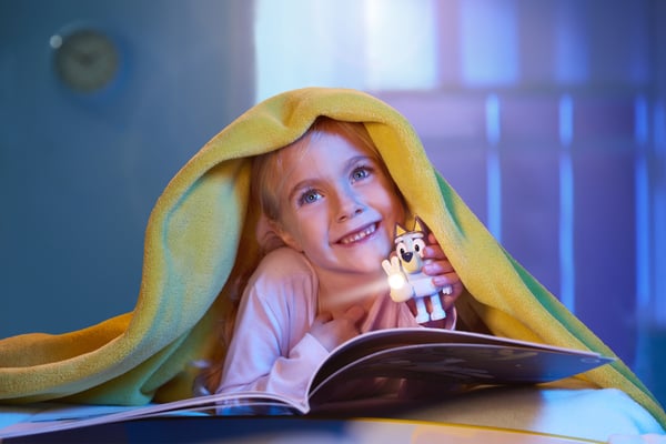 Bluey GoGlow Dream 3-i-1 natlampe og søvnassistance