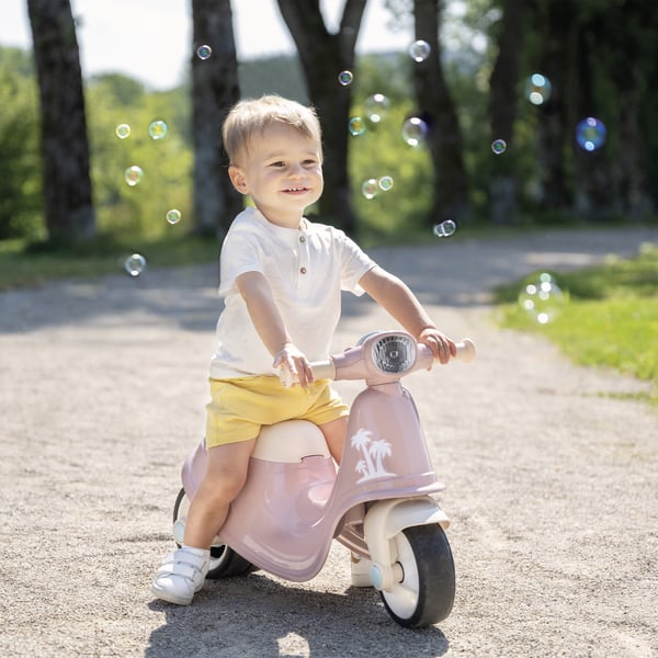 Smoby Toys sparkcykel, åk-på, ljusrosa