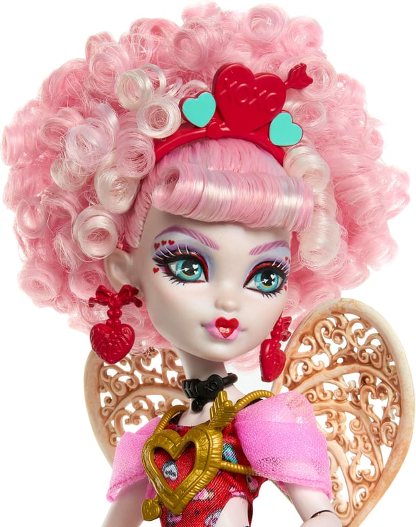 Monster High Scary Sweet Birthday Docka, Cupid