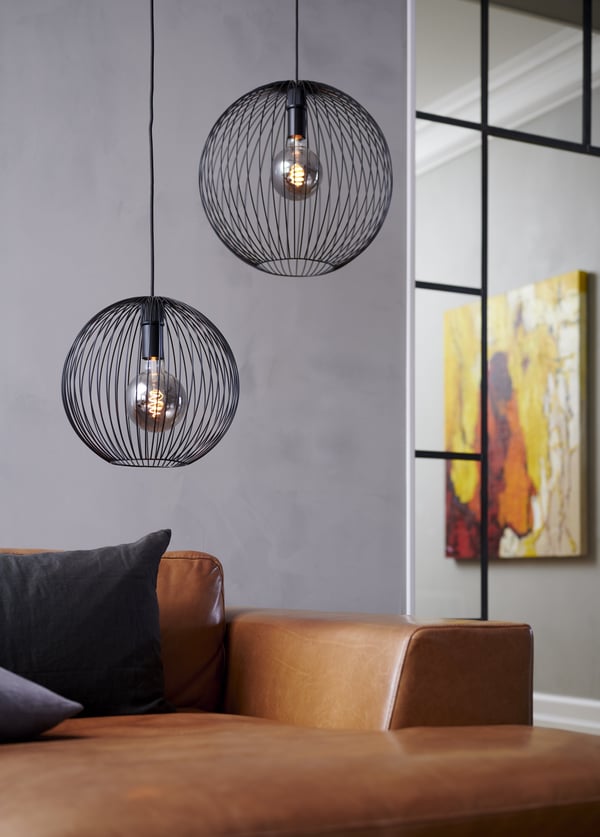 Nordlux Beroni 45 pendellampa, svart