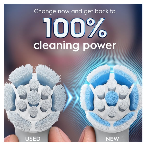 Oral-B iO Gentle Care -ersättningsborstar, 2 st