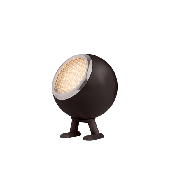 Mr. Wattson Norbitt uppladdningsbar LED-lampa, svart